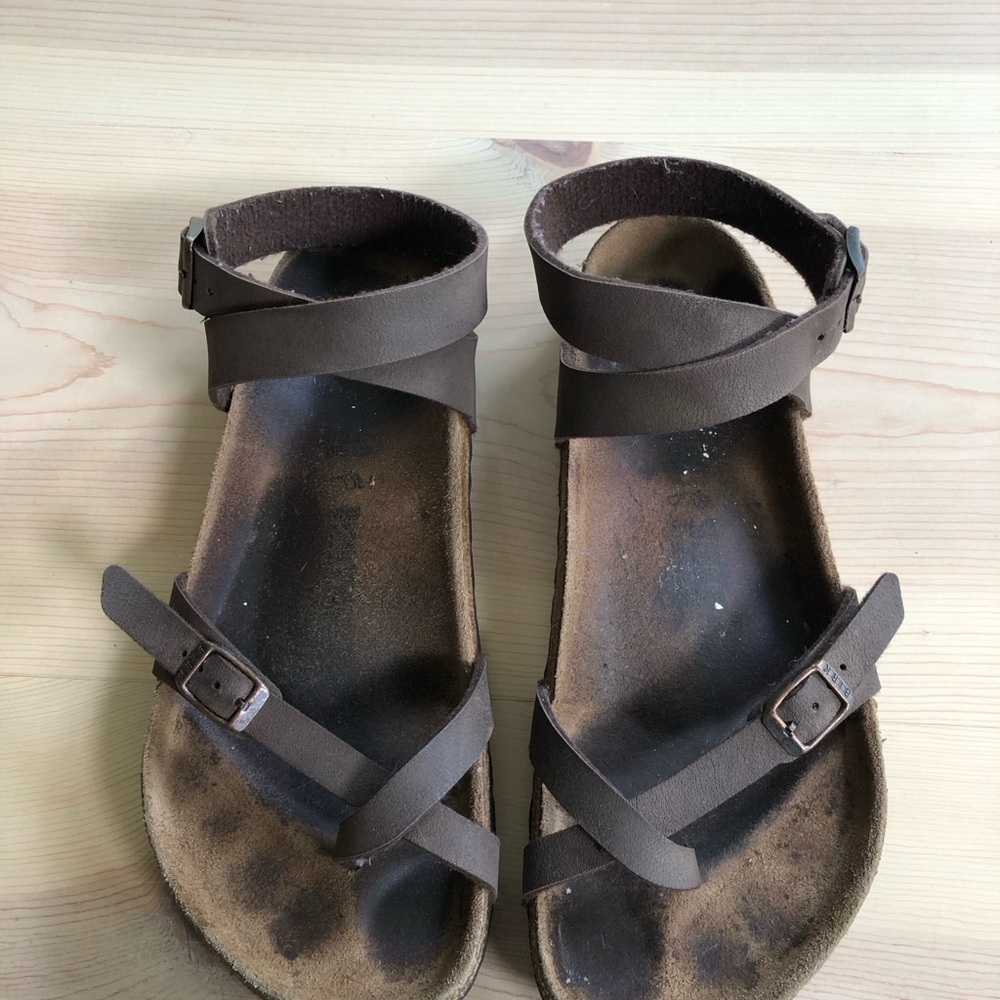 Birkenstock Brown Yara Sandals
